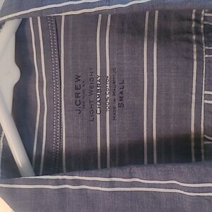 J.Crew Men's Striped Button-Up Shirt
